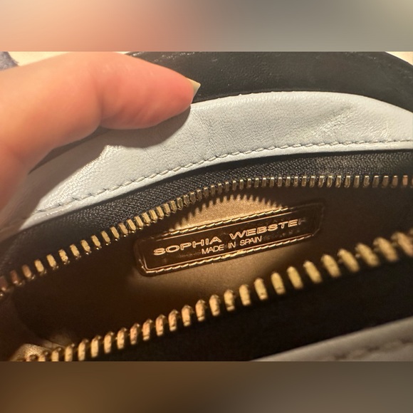 Sophia Webster I Want the Fairytale Speech Bubble Clutch with Strap - Picture 8 of 9